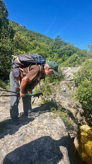 Méounes,
						les Aiguilles de Valbelle et l'impluvium