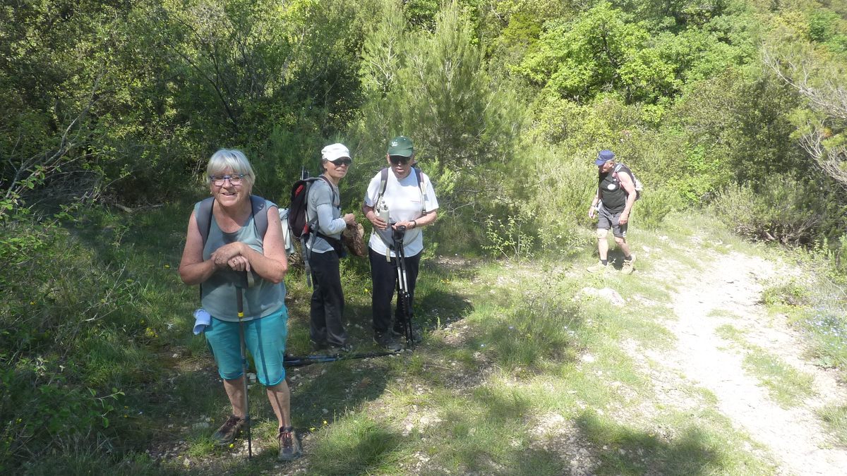 Pourrières, sentier de l’Aubenade