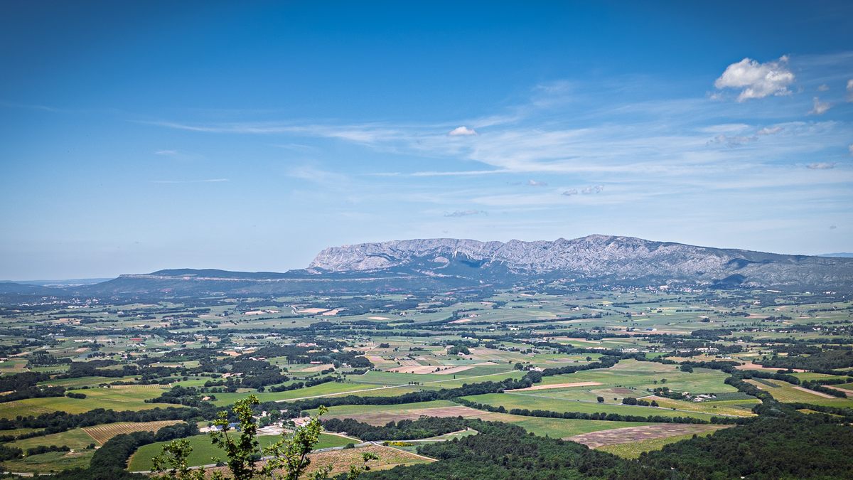 Pourrières, sentier de l’Aubenade