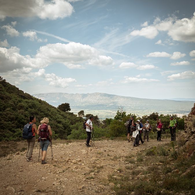 Pourrières, sentier de l’Aubenade