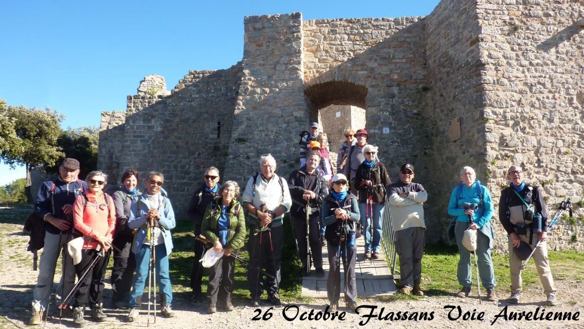 Flassans, la voie aurélienne