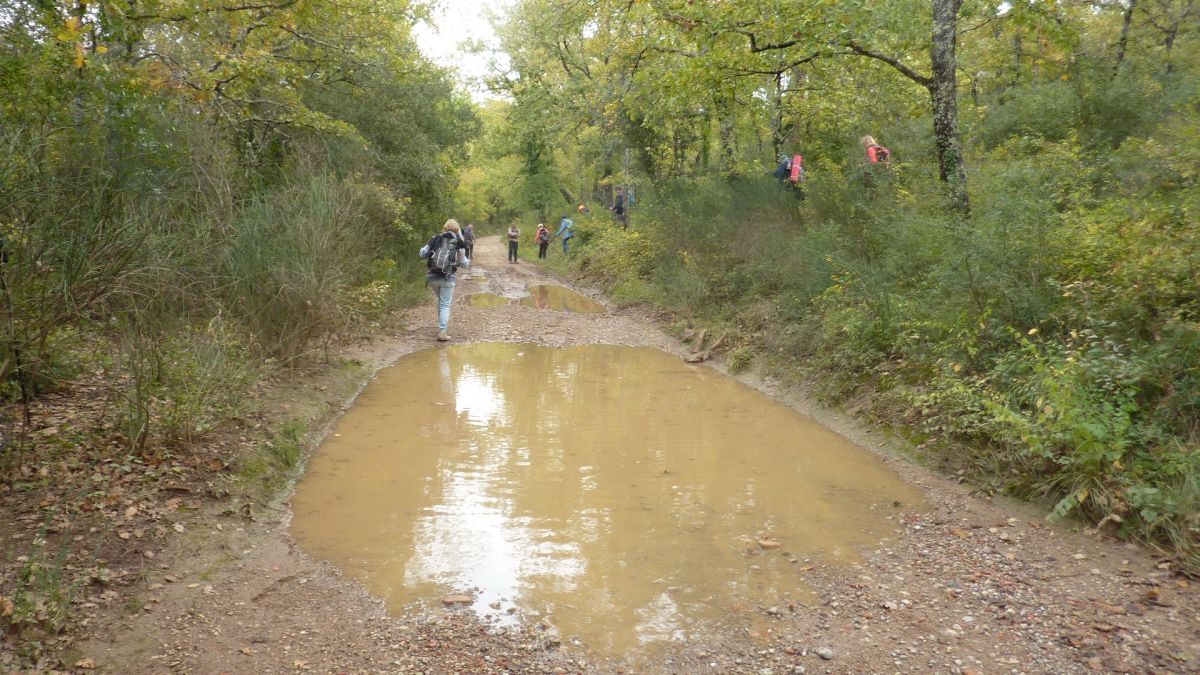 Flassans, la voie aurélienne
