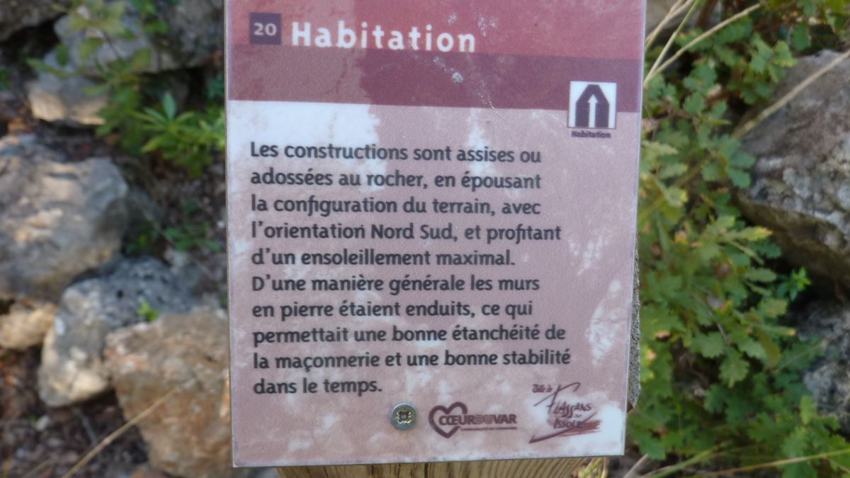 Flassans, la voie aurélienne