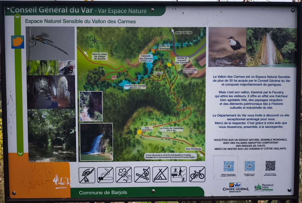 Barjols, Pontevès, les Carmes